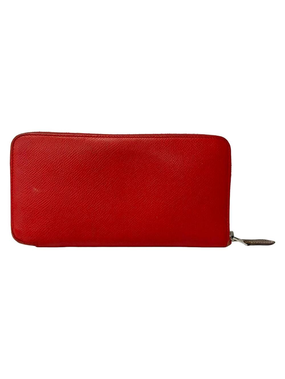 Hermes Azap Long Silkin Rouge Coeur #370798H73B